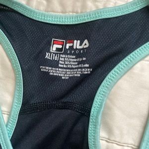 Fila Sport Activewear Tank Top for youth XL(16) & 14